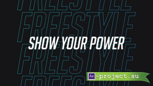 Videohive - Freestyle Slides - 48824419 - Project for After Effects