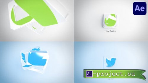 Videohive - Minimal 3D Logo for After Effects - 48812866 - Project for After Effects