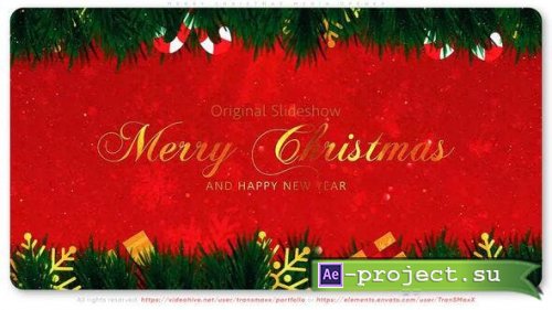 Videohive - Merry Christmas Media Opener - 48783888 - Project for After Effects