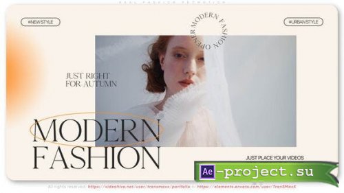 Videohive - Real Fashion Promotion - 48846420 - Project for After Effects