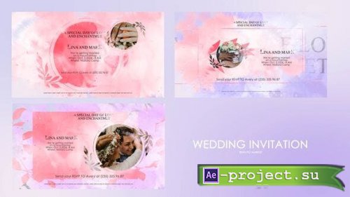 Videohive - Wedding Invitation - 48840092 - Project for After Effects