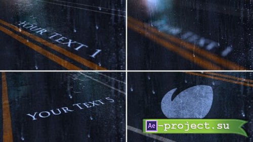Videohive - Rainy Title and Logo Opener - 48815630 - Project for After Effects