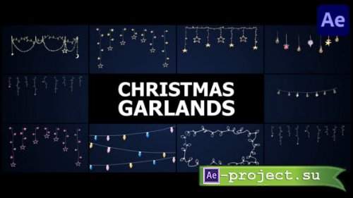 Videohive - Christmas Garlands | After Effects - 48840231 - Project for After Effects