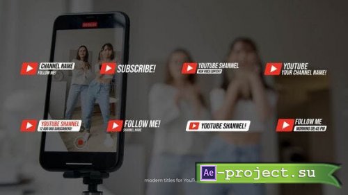 Videohive - Social Titles | After Effects - 48832701 - Project for After Effects