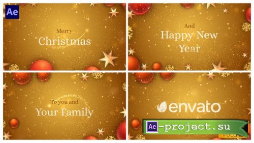 Videohive - Christmas & New Year Wishes Titles | Greetings - 42084179 - Project for After Effects