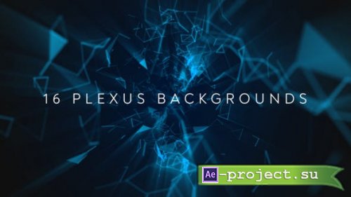 Videohive - 16 Plexus Backgrounds - 48863684 - Project for After Effects