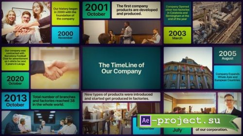 Videohive - Corporate Company Timeline Slideshow - 48870233 - Project for After Effects