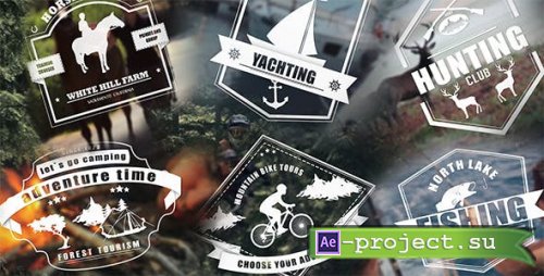 Videohive - Tourism Vintage Labels - 11653934 - Project for After Effects