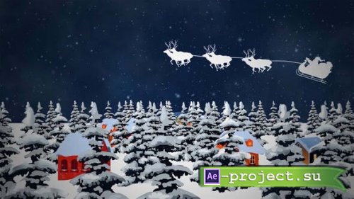 Videohive - Merry Christmas And Happy New Year Intro - 48885092 - Project for After Effects