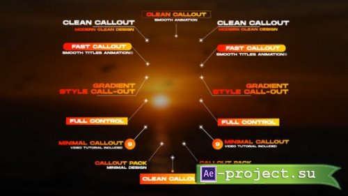 Videohive - Gradient Call-Outs - 48914172 - Project for After Effects