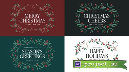 Videohive - Christmas Titles - 48882144 - Project for After Effects