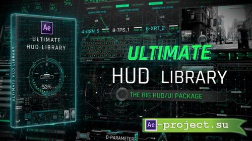 Videohive - Ultimate HUD Library - 40331876 - Project for After Effects