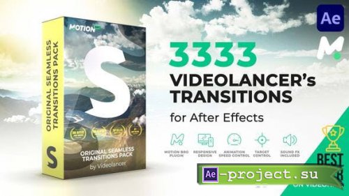 Videohive - Videolancer's Transitions for After Effects V9 - 18967340 - Project & Script for After Effects