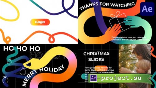 Videohive - Christmas Slides for After Effects - 48933280 - Project for After Effects