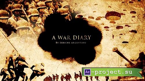 Videohive - A War Diary 15688359 - Project For Apple Motion