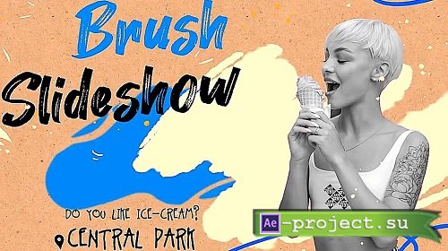 Brush Slideshow 1242080 - Motion Graphics Templates