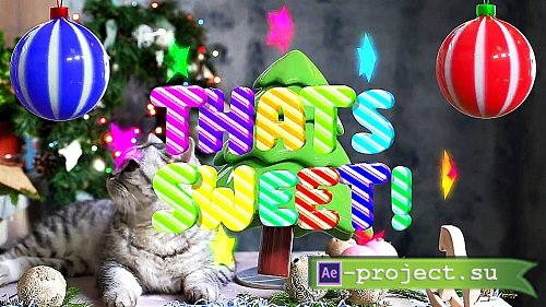 Sweet 3D Titles 2026439 - Project for After Effects
