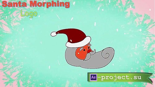 Santa Morphing Logo 2003375 - Project for After Effects