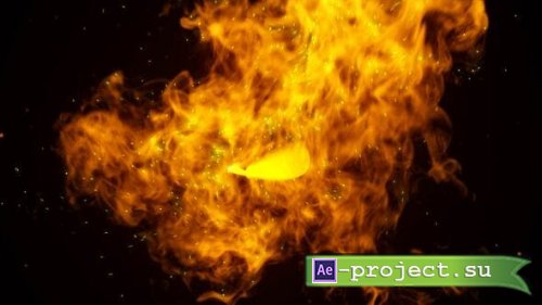 Videohive - Fire Butterfly Trails Logo - 48534607 - Project for After Effects