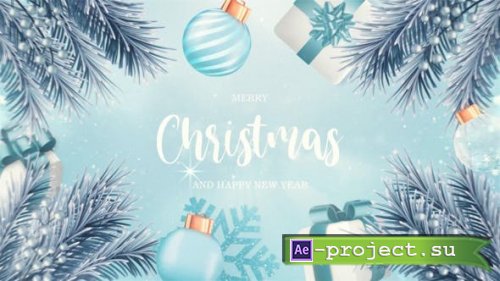 Videohive - Merry Christmas Intro And Happy New Year Opener - 41941521 - Project for After Effects
