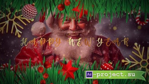 Videohive - Merry Christmas And Happy New Year Slideshow - 48862156 - Project for After Effects