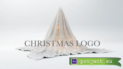 Videohive - Christmas logo hidden under a white cloth - 48937394 - Project for After Effects