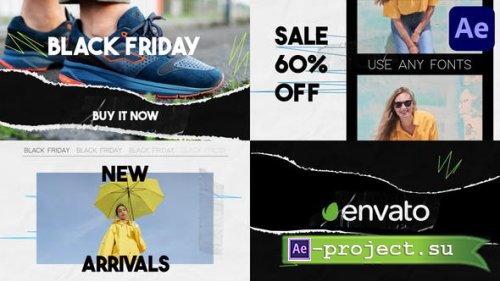 Videohive - Black Friday Slides for After Effects - 48974949 - Project for After Effects