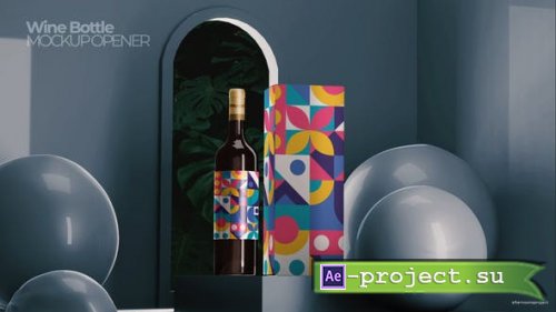 Videohive - Wine Bottle Packaging - 48973107 - Project for After Effects