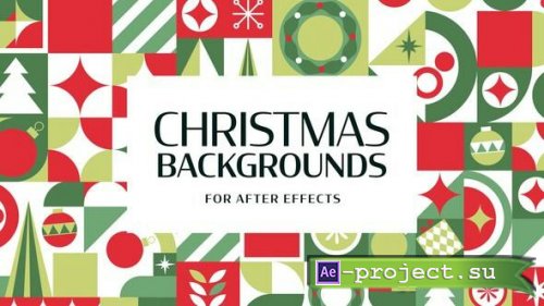 Videohive - Christmas Backgrounds - 48973480 - Project for After Effects