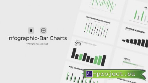 Videohive - Infographic - Bar Charts / AE - 48984488 - Project for After Effects