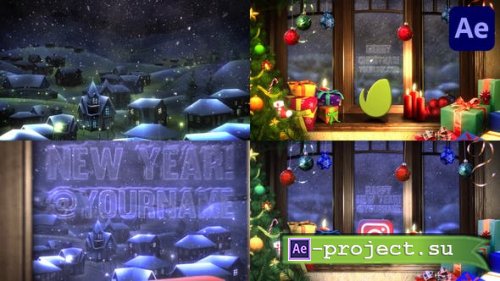 Videohive - Christmas Home Logo for After Effects - 48995578 - Project for After Effects