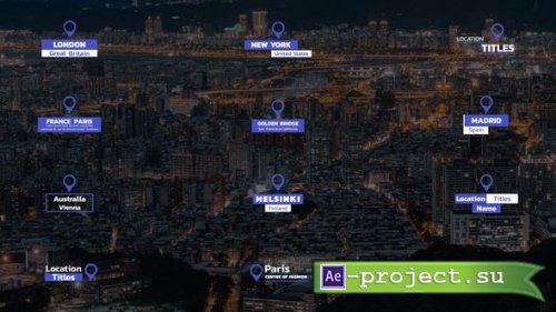 Videohive - Location Titles | AE - 48997513 - Project for After Effects