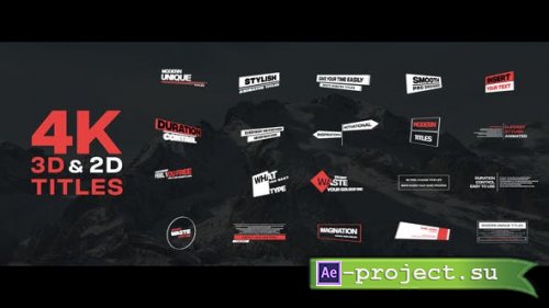 Videohive - Modern Perspective Titles - 23113767 - Project for After Effects