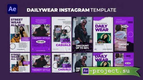 Videohive - Dailywear Instagram Template - 47428135 - Project for After Effects