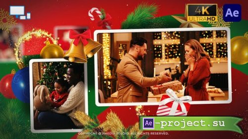 Videohive - Christmas Fast Photo Opener - 48997699 - Project for After Effects