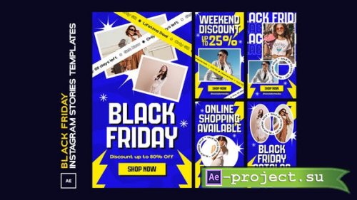 Videohive - Black Friday Instagram Stories - 48049725 - Project for After Effects