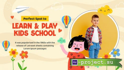 Videohive - Kids School Slideshow - 48846476 - Project for After Effects