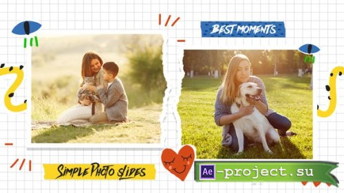 Videohive - Simple Photo Slides - 48862216 - Project for After Effects