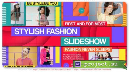 Videohive - Stylish Colorful Fashion Slideshow - 48997907 - Project for After Effects