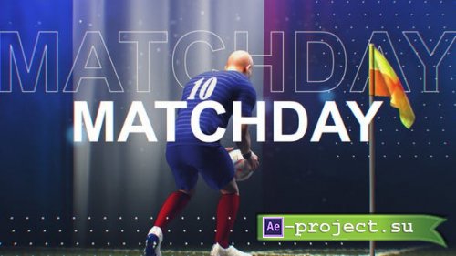 Videohive - Soccer Player Promo (flag) - 39718826 - Project for After Effects