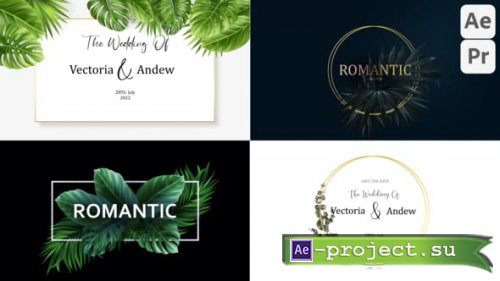 Videohive - Lovely Title - 35114898 - Project for After Effects & Premiere Pro