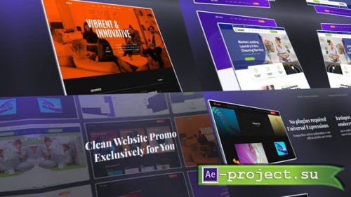 Videohive - Website Promo Web Presentation - 46195550 - Project for After Effects