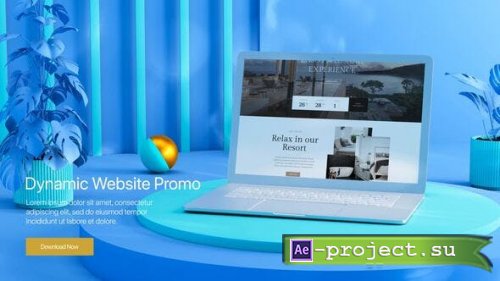 Videohive - Dynamic Website Promo 3D - 48998635 - Project for After Effects