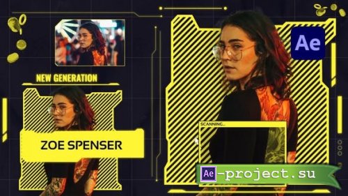 Videohive - Cyberpunk Scan - 48814735 - Project for After Effects