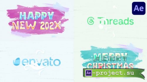 Videohive - Happy New Year Logo for After Effects - 48998700 - Project for After Effects