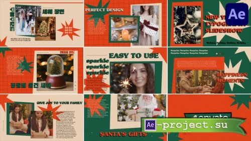 Videohive - New Year Typography Slideshow for After Effects - 48998710 - Project for After Effects