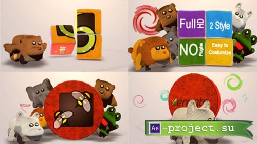 Videohive - Plush Animal Car Logo Reveal - 11571332 - Project for After Effects