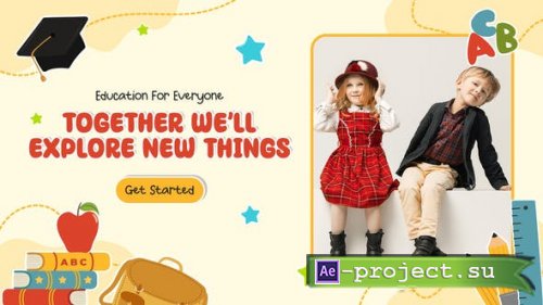 Videohive - Baby Care Kindergarten School Opener - 49000676 - Project for After Effects