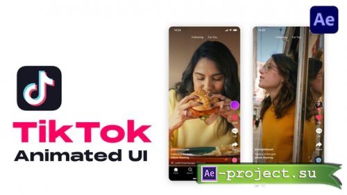 Videohive - TikTok Animated UI - 49000422 - Project for After Effects
