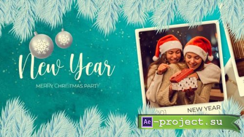 Videohive - New Year Photo Slideshow | Christmas Opener - 48999920 - Project for After Effects